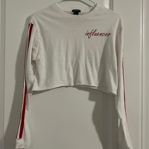 Influencer cropped long sleeve